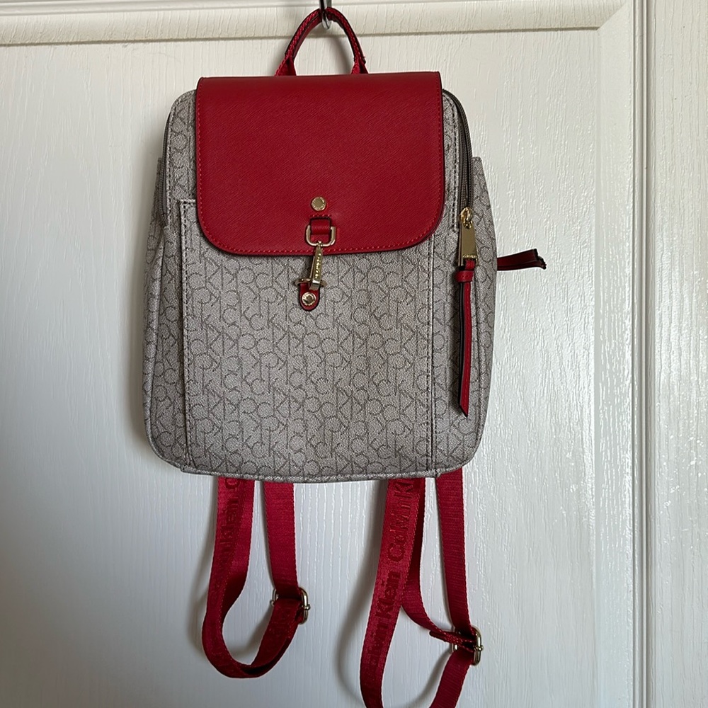 Calvin Klein mini backpack/purse